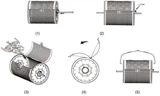 KLARSTEIN 10012291 VitAir Hot Air Fryer - Baking cage