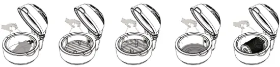 KLARSTEIN 10012291 VitAir Hot Air Fryer - lid