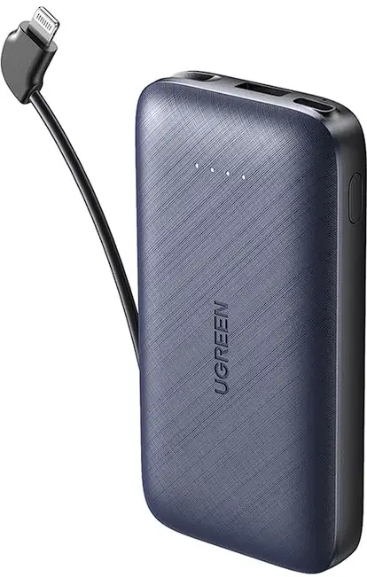 UGREEN PB172 Power Bank 10000mah Lightning Cable Product Image