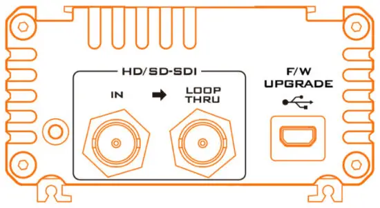 Datavideo DAC 8PA SDI TO HDMI Converter -Controls
