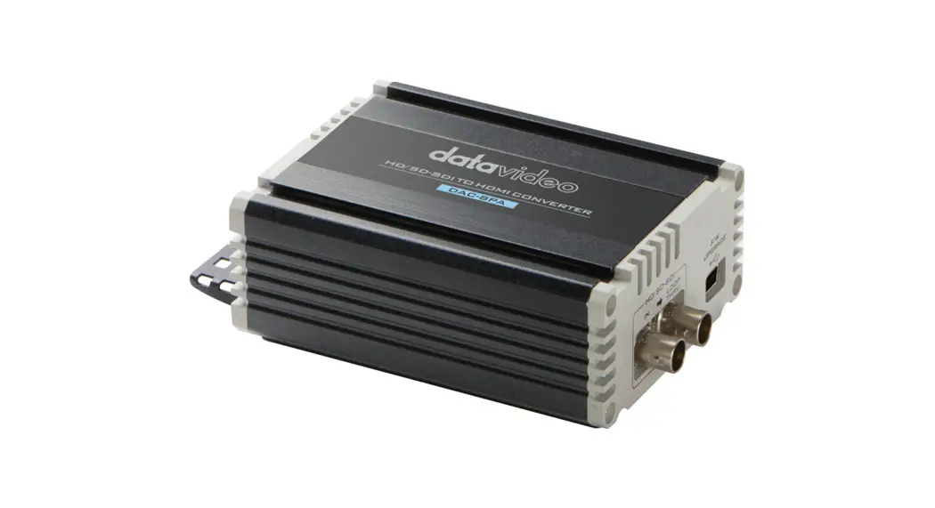 Datavideo Dac-8pa Sdi To Hdmi Converter Instruction Manual Datavideo Dac-8pa Sdi To Hdmi Converter Instruction Manual