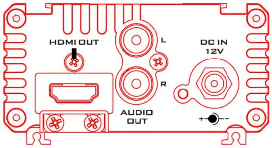 Datavideo DAC 8PA SDI TO HDMI Converter -Panel