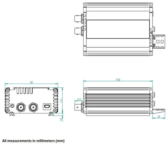 Datavideo DAC 8PA SDI TO HDMI Converter -fig