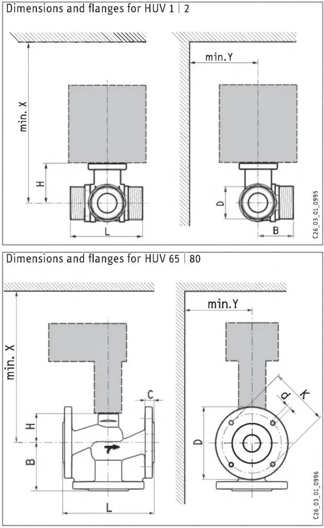 STIEBEL ELTRON HUV 80 3-Way Switching Valve - Fig 2