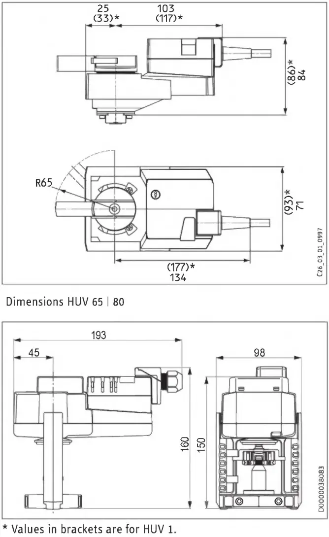 STIEBEL ELTRON HUV 80 3-Way Switching Valve - Fig 3