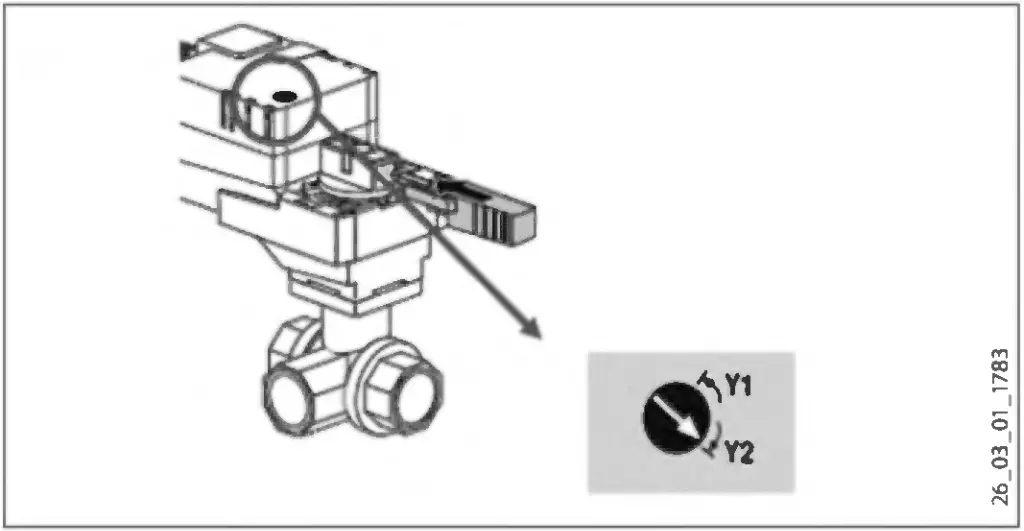 STIEBEL ELTRON HUV 80 3-Way Switching Valve - Fig 7