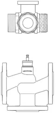 STIEBEL ELTRON HUV 80 3-Way Switching Valve - Fig