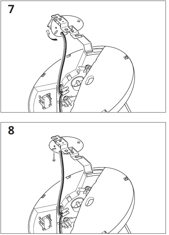 IKEA 704.992.65 Hoegvind Pendent Lamp with 3 Lamps Nickel Plated fig 8