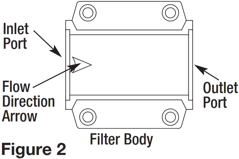 HUSKY 401 901 Mini General Purpose Air Compressor Filter - Filter Body