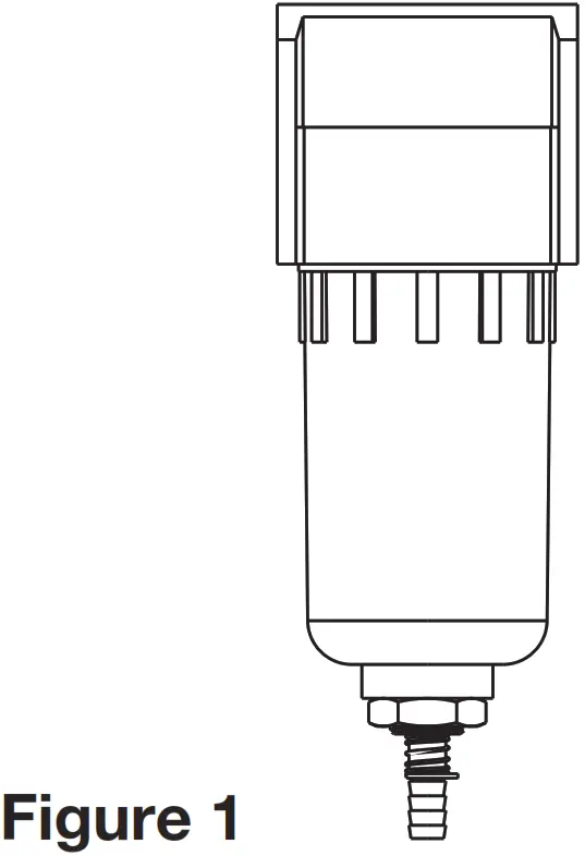HUSKY 401 901 Mini General Purpose Air Compressor Filter - LEAD POISONING