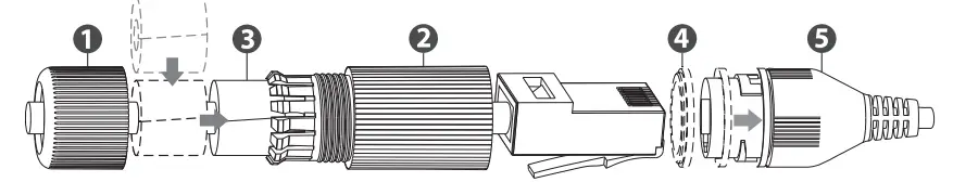 Install Waterproof Connectors