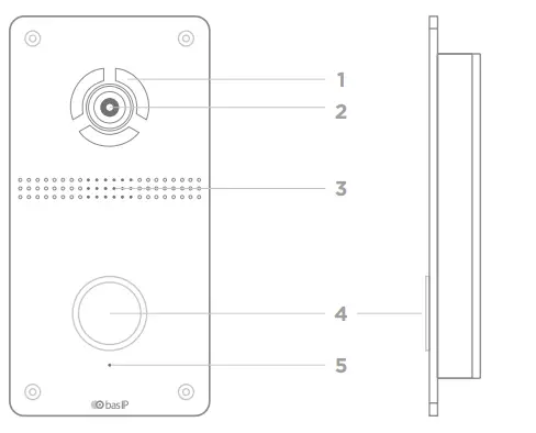 bas IP AV 05FD Individual Entrance Panel - fig2