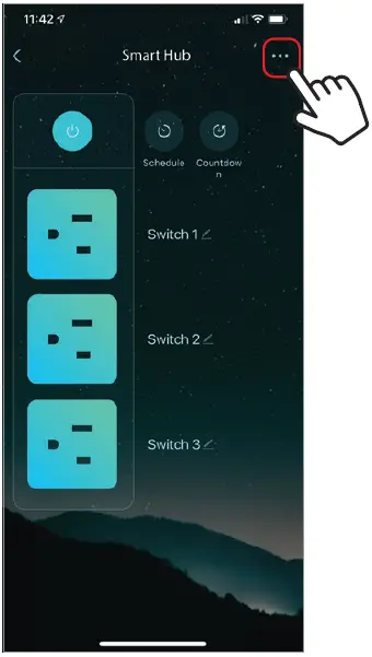 Brookstone BKSPHUB-WM WiFi Smart Hub with 3 21