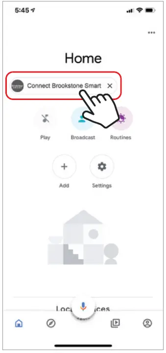 Brookstone BKSPHUB-WM WiFi Smart Hub with 3 32