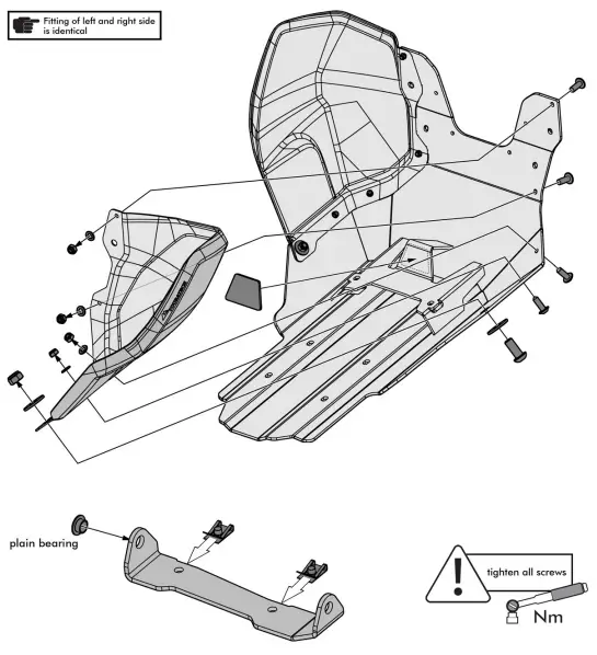 TOURATECH-KTM-890-Adventure-Engine-protection-grille-engine-protection-RALLYE-Evo