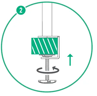BAUHN AMAB-0622-D Dual Monitor Bracket fig 3