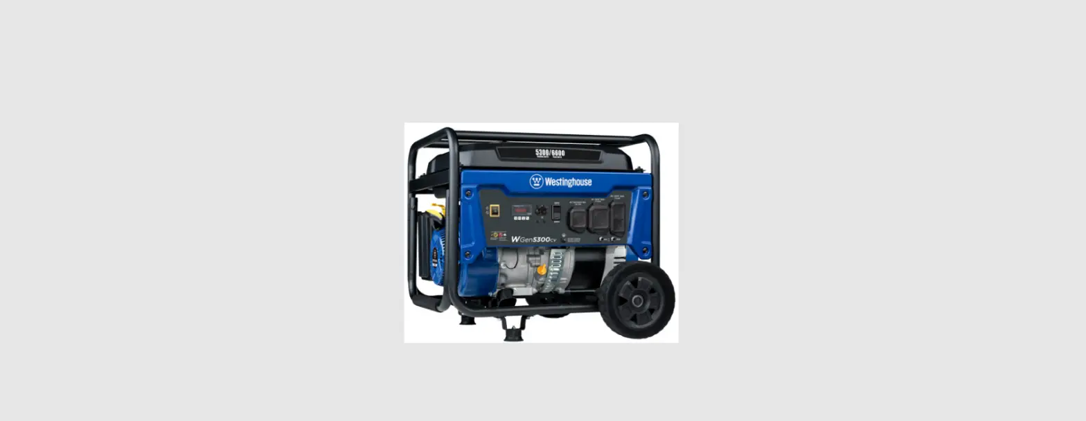 Westinghouse Wgen5300v Portable Generator User Guide