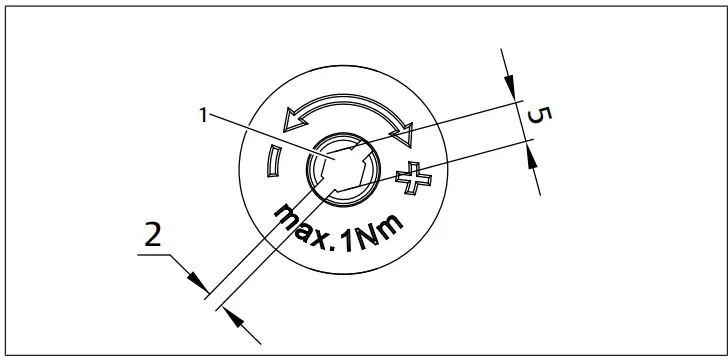 EMERSON PM1 Aventics Electromechanical Pressure Switch - switching point