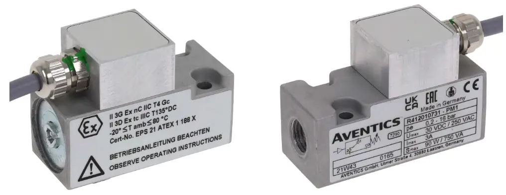 EMERSON PM1 Aventics Electromechanical Pressure Switch