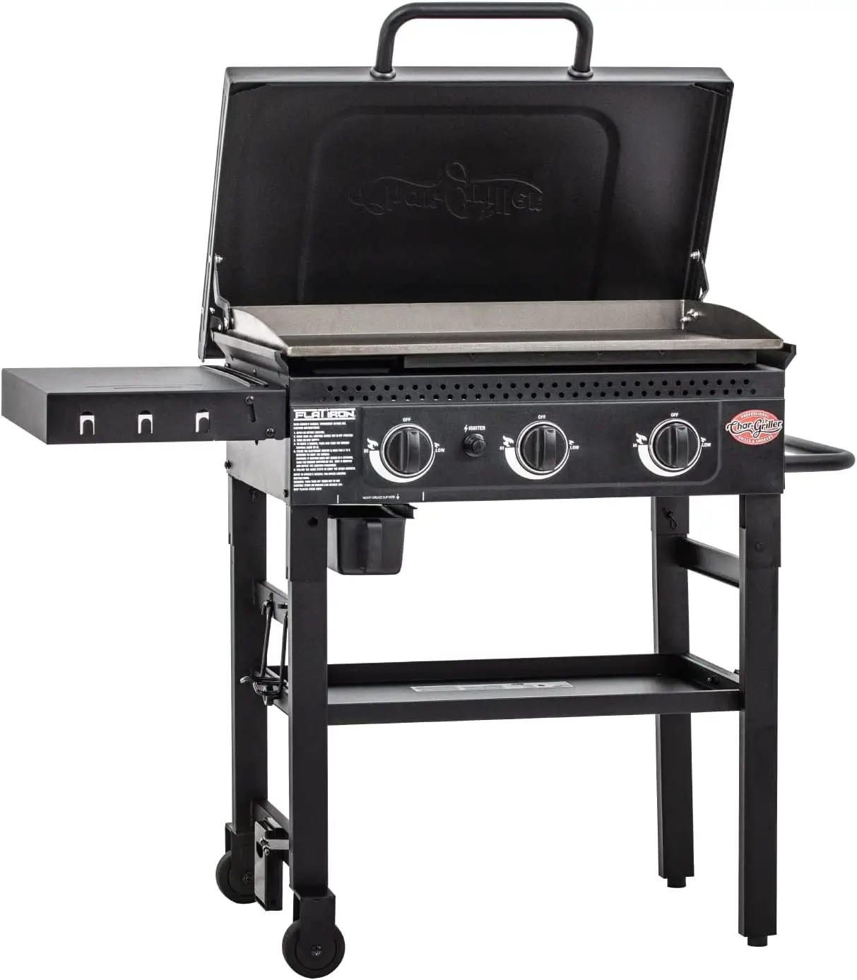 Char-Griller-B09QVRHSQG-Flat-Iron-3-Burner-Outdoor-Griddle-Gas-Grill-Product