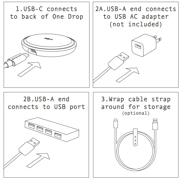 MARLEY EM-JC000 One Drop Wireless Charger - SET UP