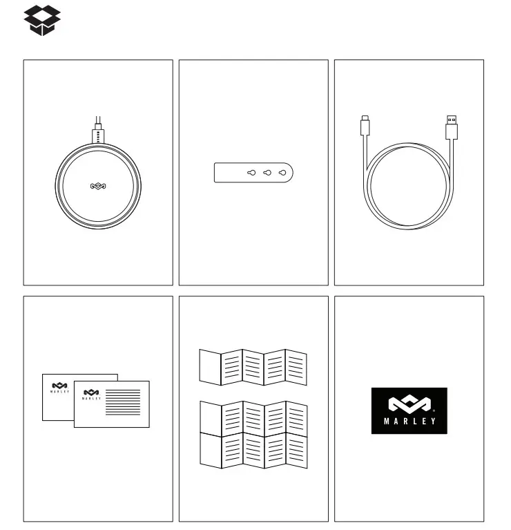 MARLEY EM-JC000 One Drop Wireless Charger - package