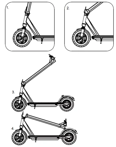 w-tec IN 22068 Dalehunter 10 Inch Electric Scooter-fig3