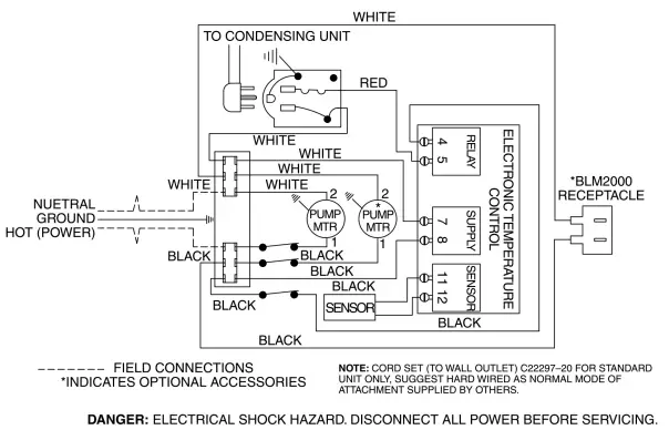 Perlick 4400 Series Power Paks Air Cooled-fig5