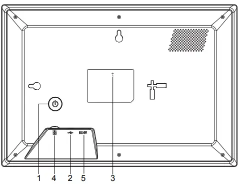 DENVER PFF-1037B 10.1 Inch Digital WiFi Photoframe-fig2