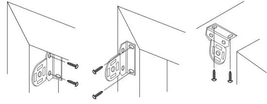 SelectBlinds Cordless Roller Shade and Roller Window Blinds - Mount the Brackets 1