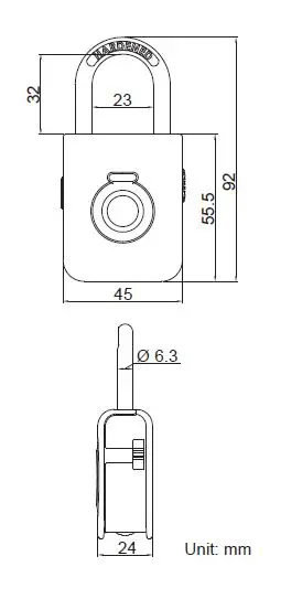 TOKK-PL7001-Fingerprint-Padlock-03
