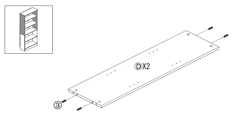 StyleWell-HS202006-34BLK-7-Inch-Wood-5-Shelf-Basic-Bookcase-with-Adjustable-Shelves-15