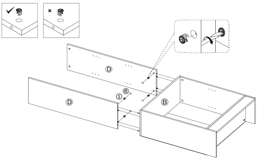 StyleWell-HS202006-34BLK-7-Inch-Wood-5-Shelf-Basic-Bookcase-with-Adjustable-Shelves-16