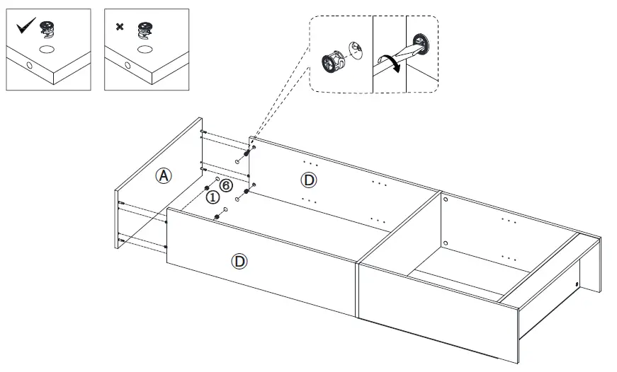 StyleWell-HS202006-34BLK-7-Inch-Wood-5-Shelf-Basic-Bookcase-with-Adjustable-Shelves-19