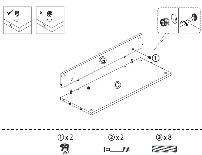 StyleWell-HS202006-34BLK-7-Inch-Wood-5-Shelf-Basic-Bookcase-with-Adjustable-Shelves-8