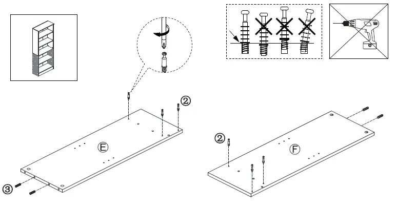 StyleWell-HS202006-34BLK-7-Inch-Wood-5-Shelf-Basic-Bookcase-with-Adjustable-Shelves-9