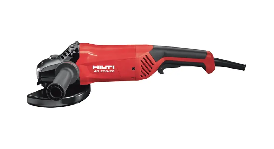 Hilti Ag 230-20d Angle Grinder Instruction Manual Hilti Ag 230-20d Angle Grinder Instruction Manual