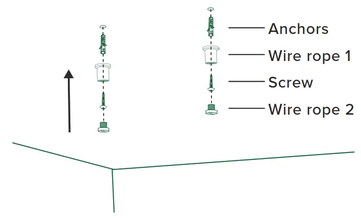 SUNCO LIGHTING SM2X2 40W 0K 6PK 2x2 LED Ceiling Panel with Selectable CCT - anchors