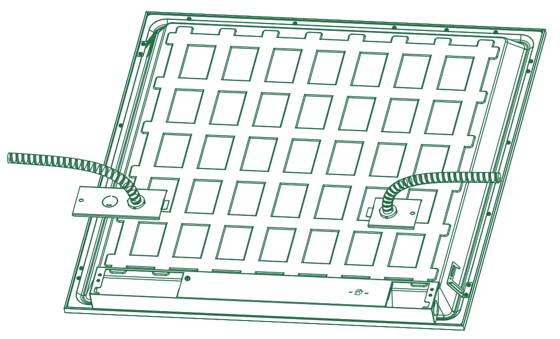SUNCO LIGHTING SM2X2 40W 0K 6PK 2x2 LED Ceiling Panel with Selectable CCT - fig 5
