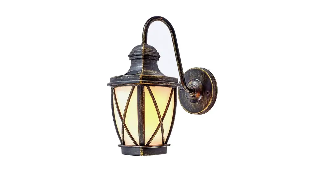 Gainsborough K763 Solar Flame Effect Coach Lantern User Manual