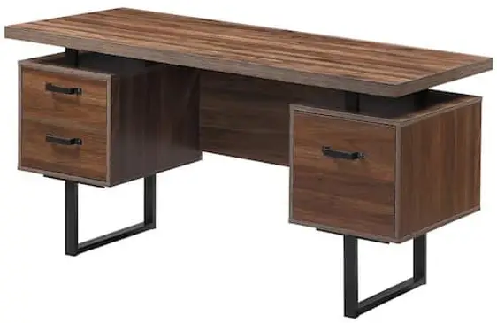 THE HOME DEPOT WF193467DAA Large Vintage Computer Desk