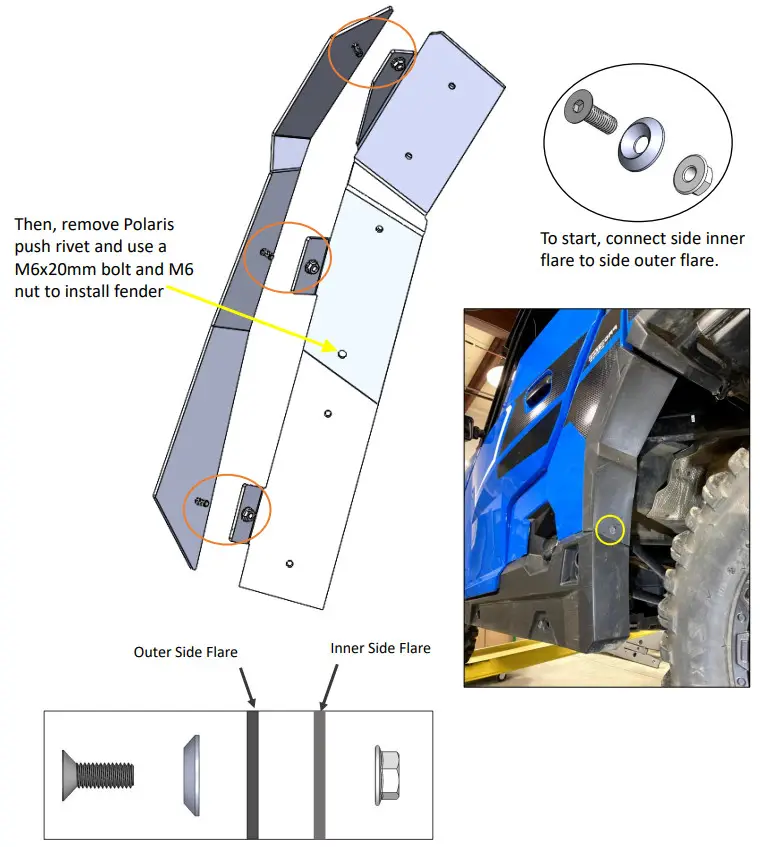 1000 Seizmik Fender Flare - fig 6
