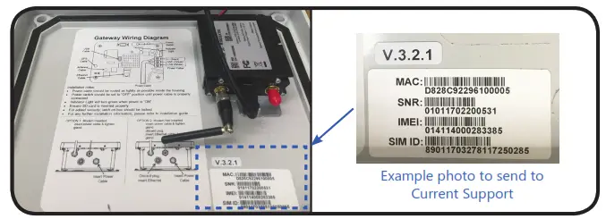 GE current SIGN263 LightGrid Gateway Outdoor Wireless Control System- Record