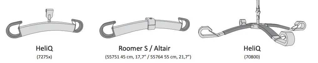 Hanger Bars for Human Care Lifts