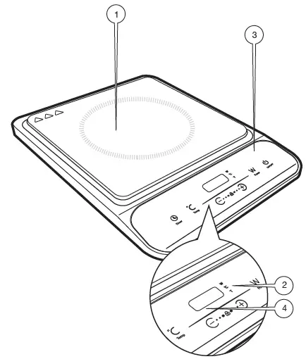 VonHaus 2000157 Induction Hob-1