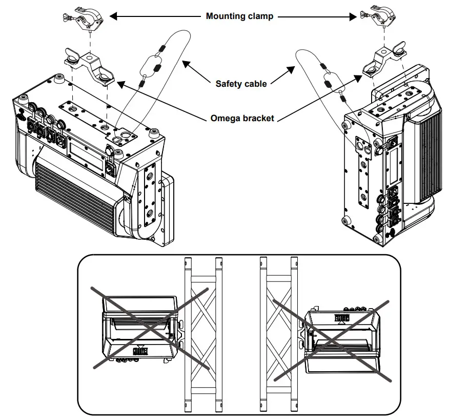 Chauvet COLORSTRIKEM Pro Color STRIKE M IP65 Motorized Strobe Light - Figure 1