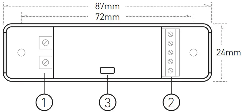 Rayrun NT40 (W Z B) Smart and Remote Control RGB + W LED Controller - Figure 1