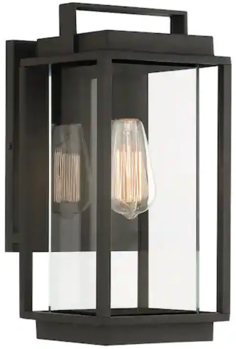 GLUCKSTEINELEMENTS 39455-HBC 1 Light Outdoor Wall Sconce