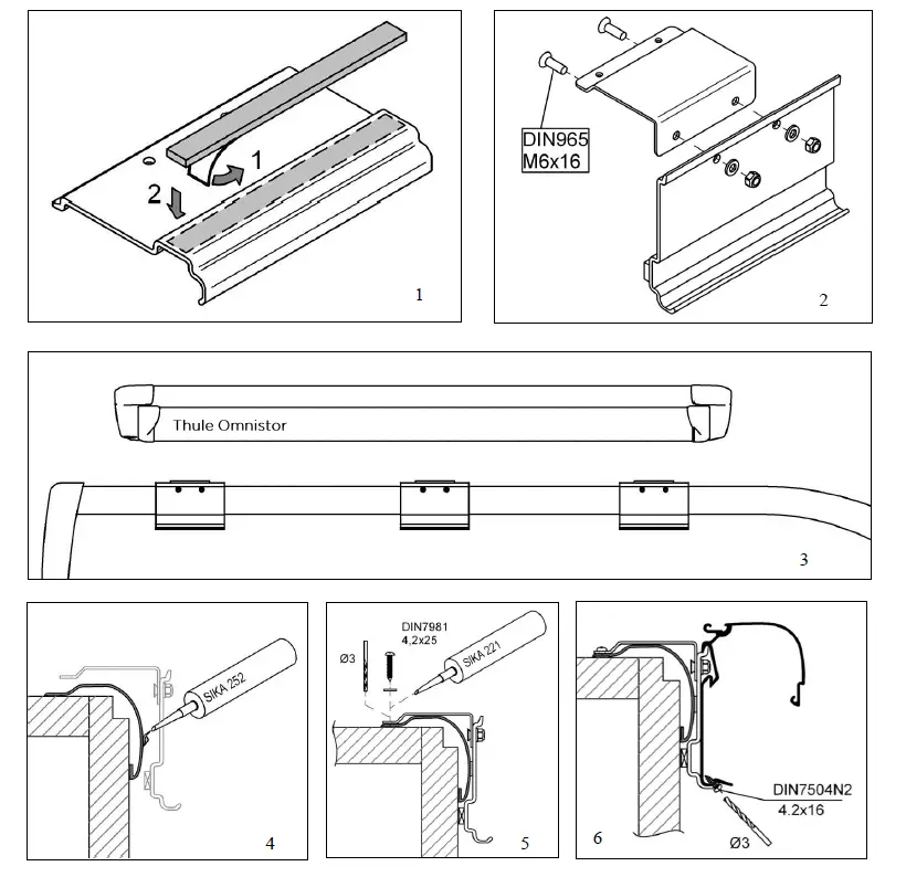 THULE-Adapter-Set-Laika-Series-X-Instructions-fig-1