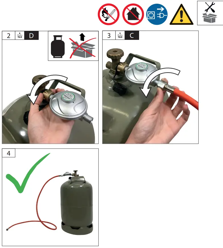 Gude GGH 30 R Gas Heater - fig 2